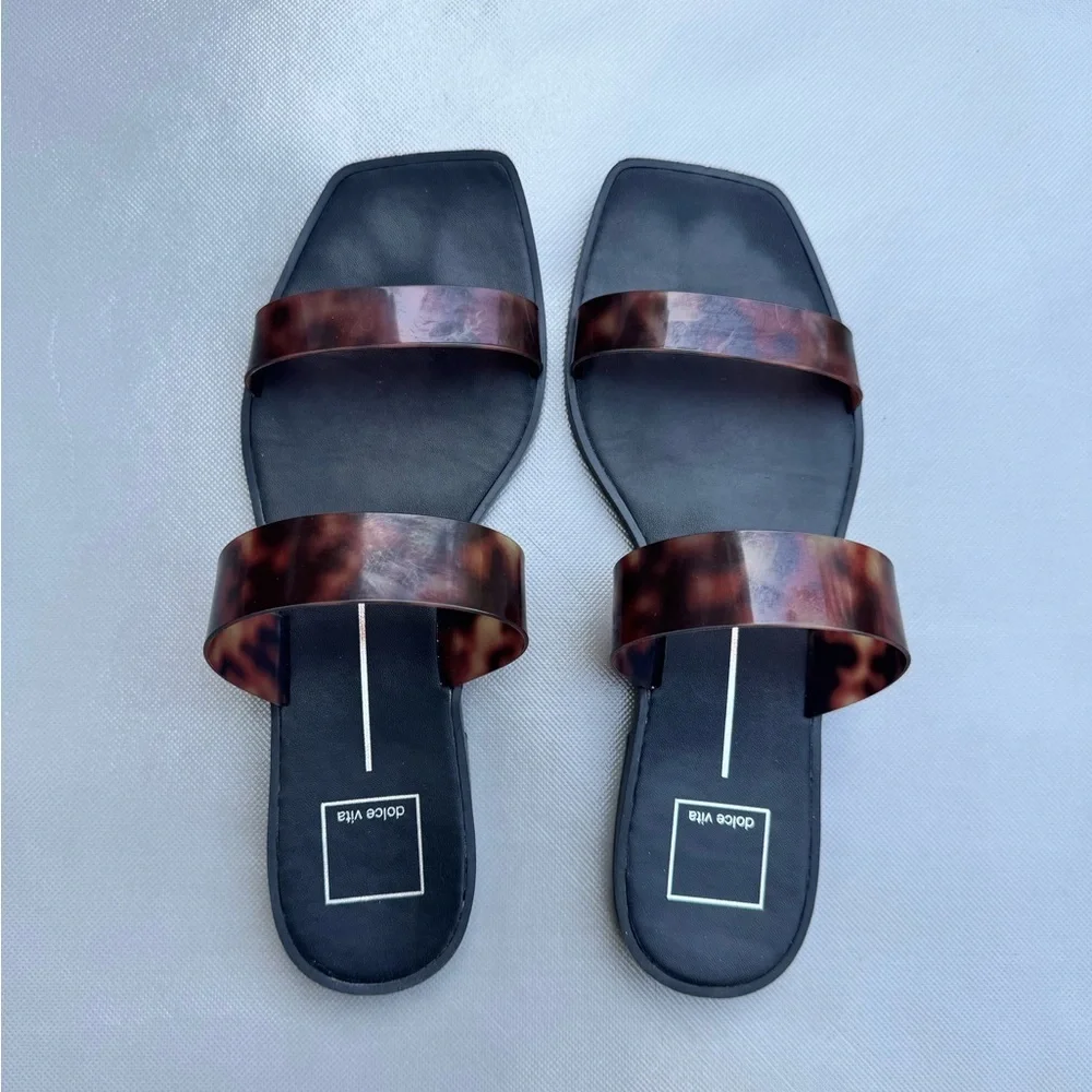 Dolce Vita Vinyl Strap Sandals​ - Picture 2 of 3
